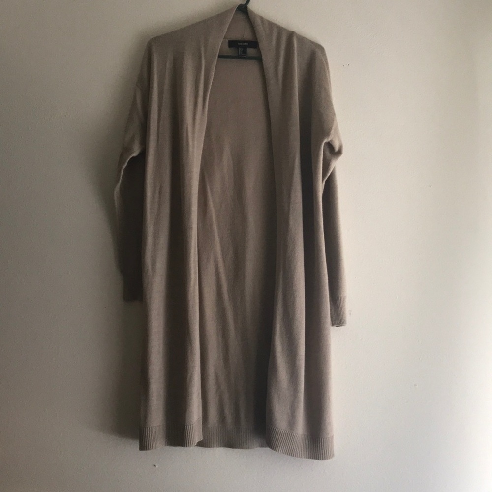 Forever 21 tan cardigan small